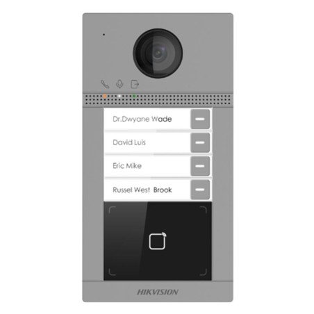 Station de porte vidéo IP Hikvision | KYR Consulting