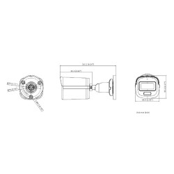 Caméra analogique bullet 2MP Hikvision | KYR Consulting