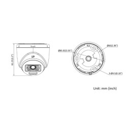 Caméra analogique dôme 2MP Hikvision | KYR Consulting