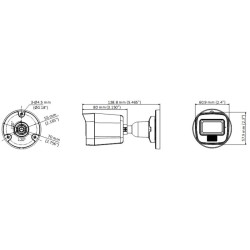 Caméra analogique bullet 5MP Hikvision | KYR Consulting