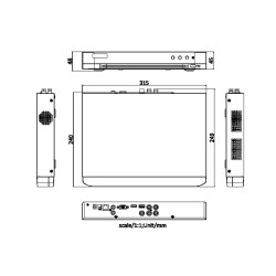 DVR AcuSense 4 voies 3K Hikvision | KYR Consulting