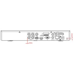 DVR AcuSense 4 voies 3K Hikvision | KYR Consulting