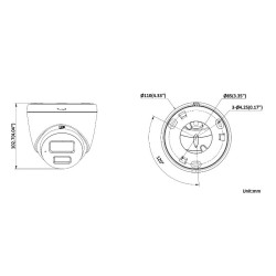 Caméra IP dôme ColorVu 6 MP Hikvision | KYR Consulting