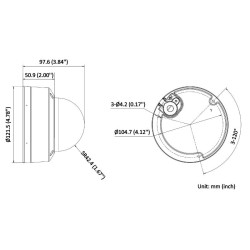 Caméra IP dôme ColorVu 4 MP Hikvision | KYR Consulting