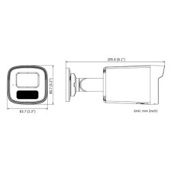 Caméra IP bullet 6 MP Hikvision | KYR Consulting