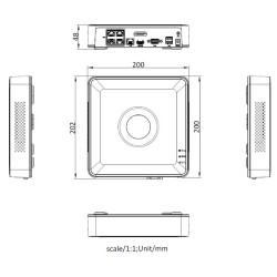 NVR 4 voies Hikvision | KYR Consulting