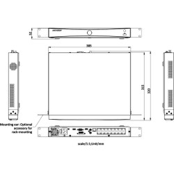 NVR AcuSense 16 voies 4K Hikvision | KYR Consulting