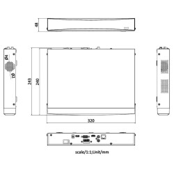NVR AcuSense 1 voies 4K Hikvision | KYR Consulting