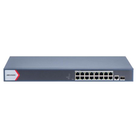 Switch PoE 16 ports Gigabit Hikvision | KYR Consulting