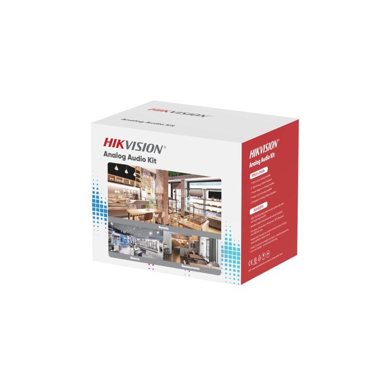 Kit système audio analogique Hikvision | KYR Consulting