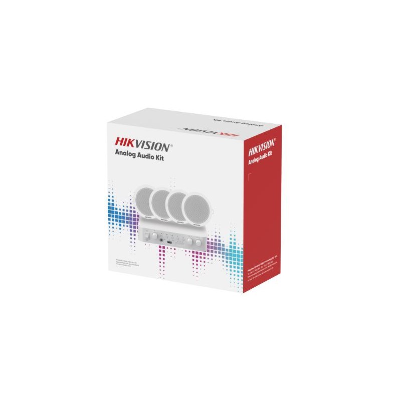Kit système audio analogique Hikvision | KYR Consulting