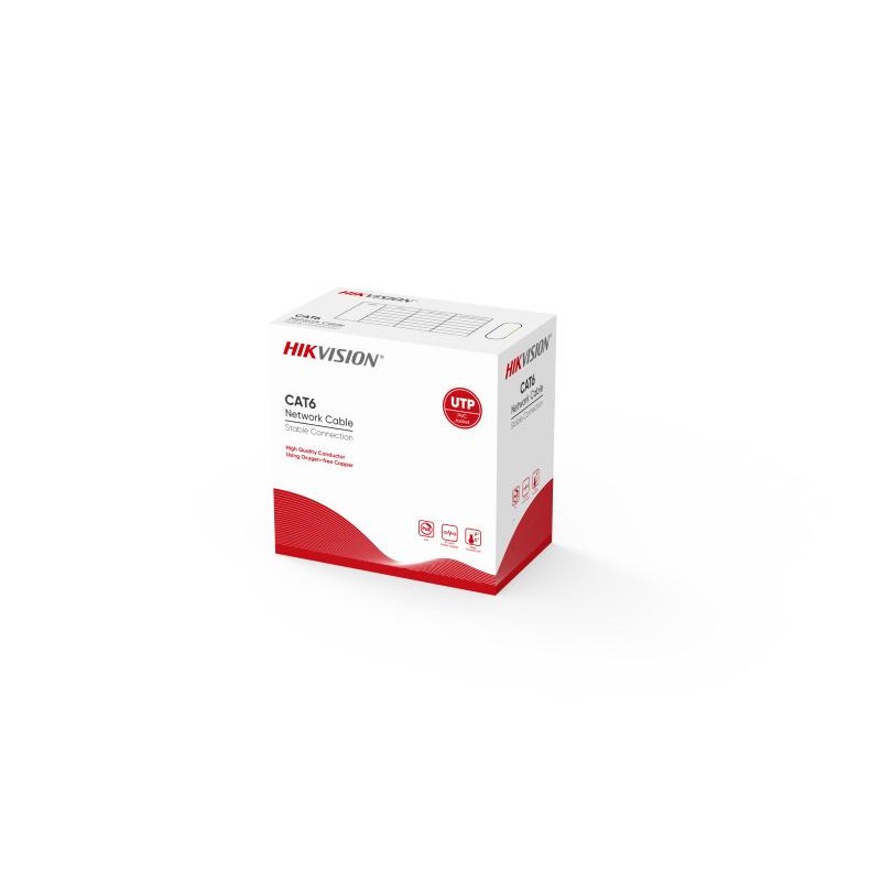 Câble réseau Cat6 305 m Hikvision | KYR Consulting