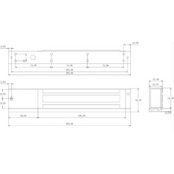 Verrou magnétique 272 kg Hikvision | KYR Consulting